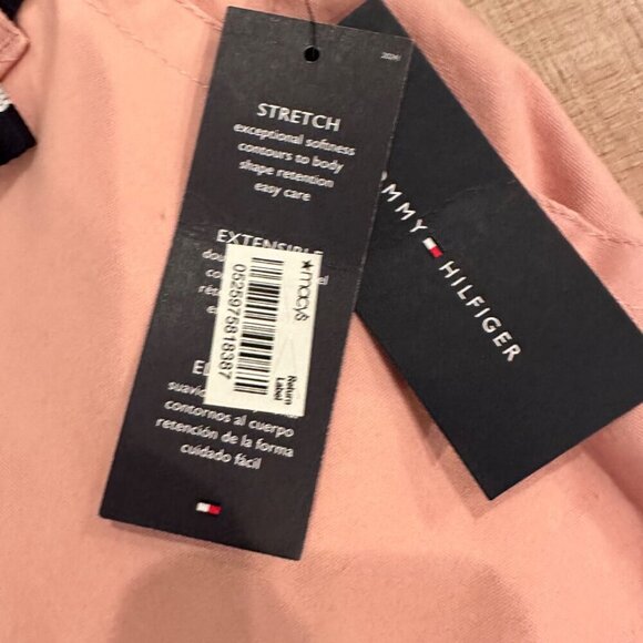 TOMMY HILFIGER BOYS PINK DRESS PANTS STRETCH SIZE 16 NEW - Picture 4 of 9